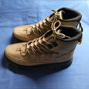 Dr. Martens Boury Pale Olive - Mens Size 12 Dr. Martens Dr. Martens Boury Nylon & Leather Casual Boots  main image 3